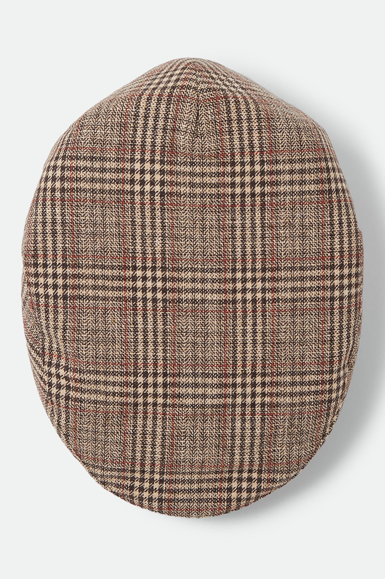 Brixton Hooligan Snap Cap Brown/Tan/Red Plaid