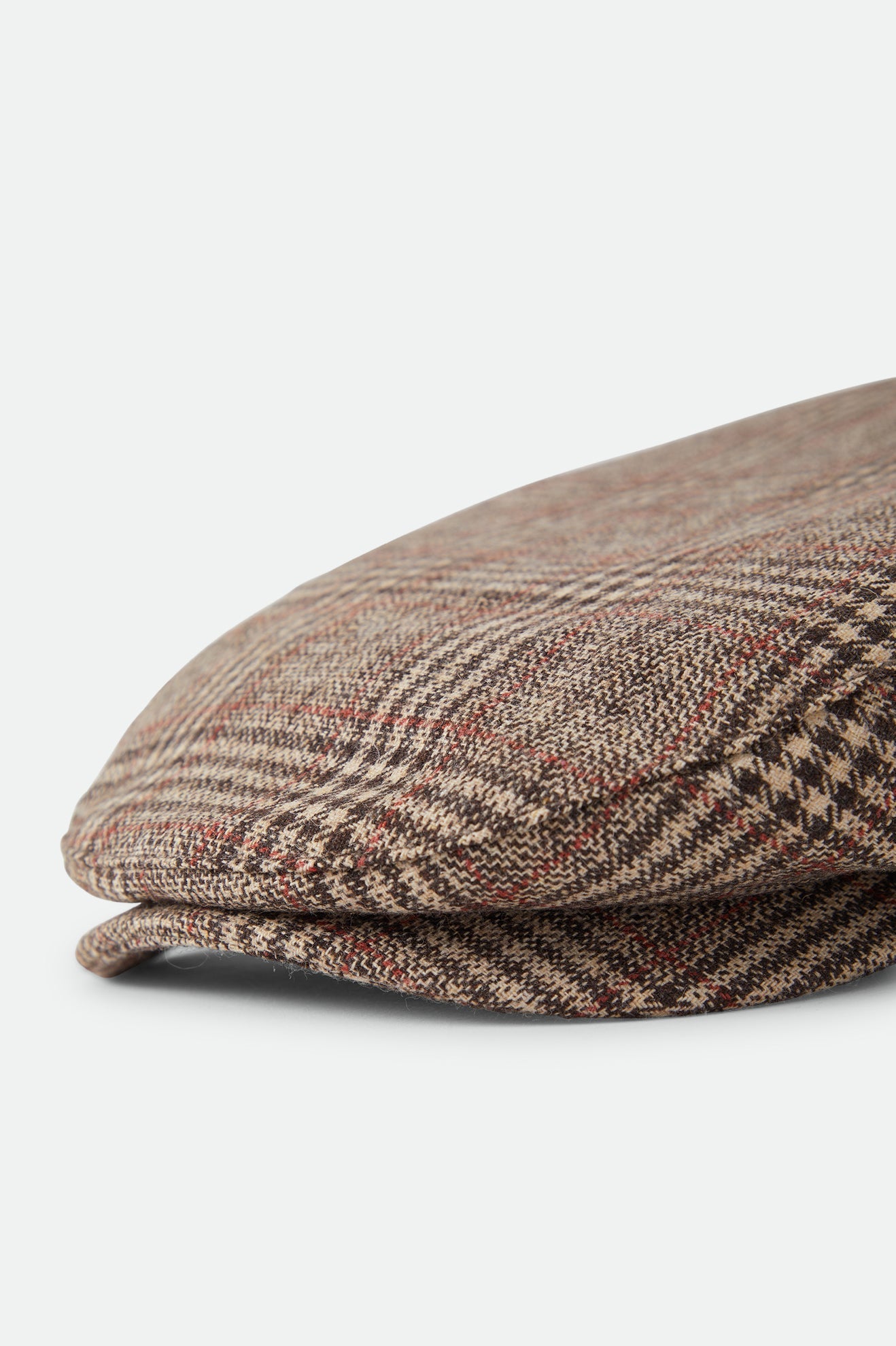 Brixton Hooligan Snap Cap Brown/Tan/Red Plaid