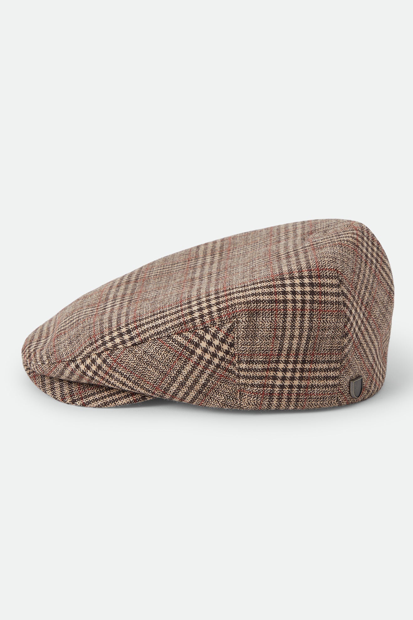 Brixton Hooligan Snap Cap Brown/Tan/Red Plaid