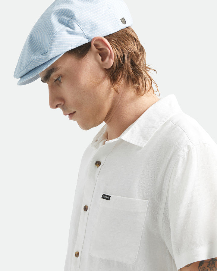 Brixton Hooligan Snap Cap Light Blue/White