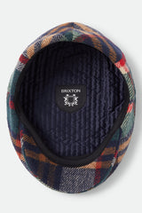Brixton Hooligan Snap Cap Navy/Green/Red/Cream
