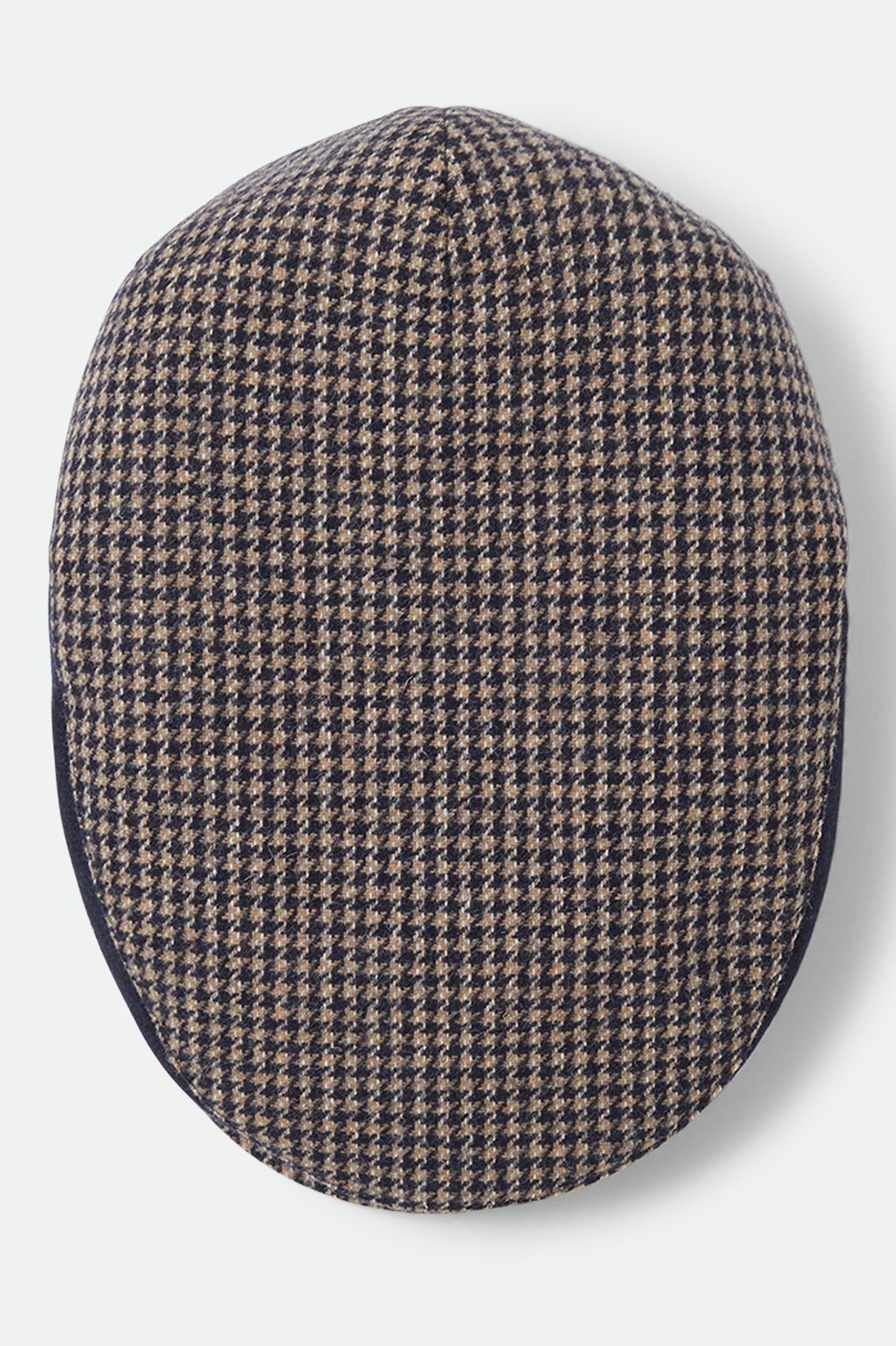 Brixton Hooligan Snap Cap Navy/Sand Houndstooth