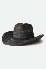 Brixton Houston Straw Cowboy Black