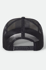 Brixton Hubal MP Trucker Cap Black/Off White/Black