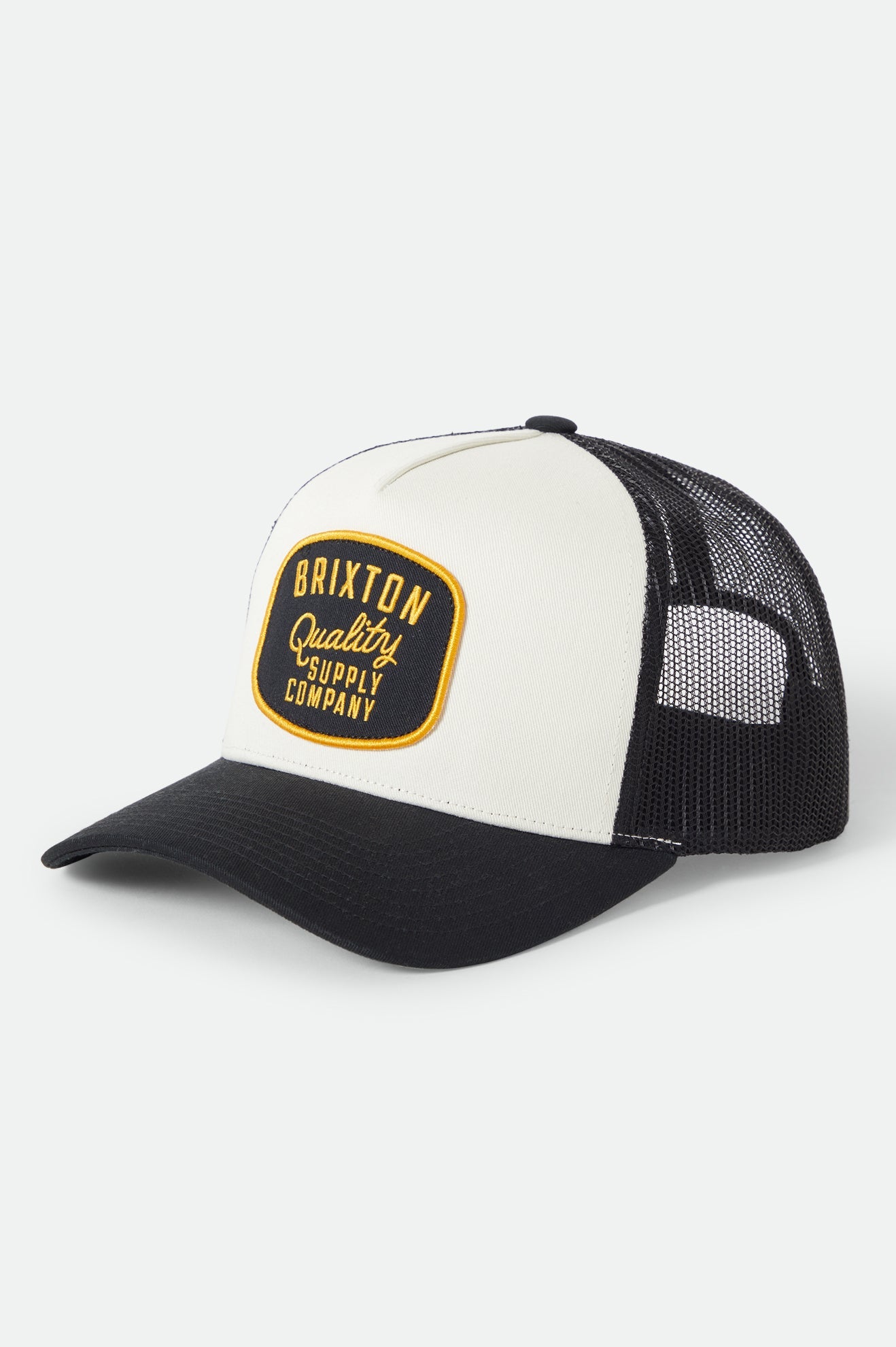 Brixton Hubal MP Trucker Cap Black/Off White/Black