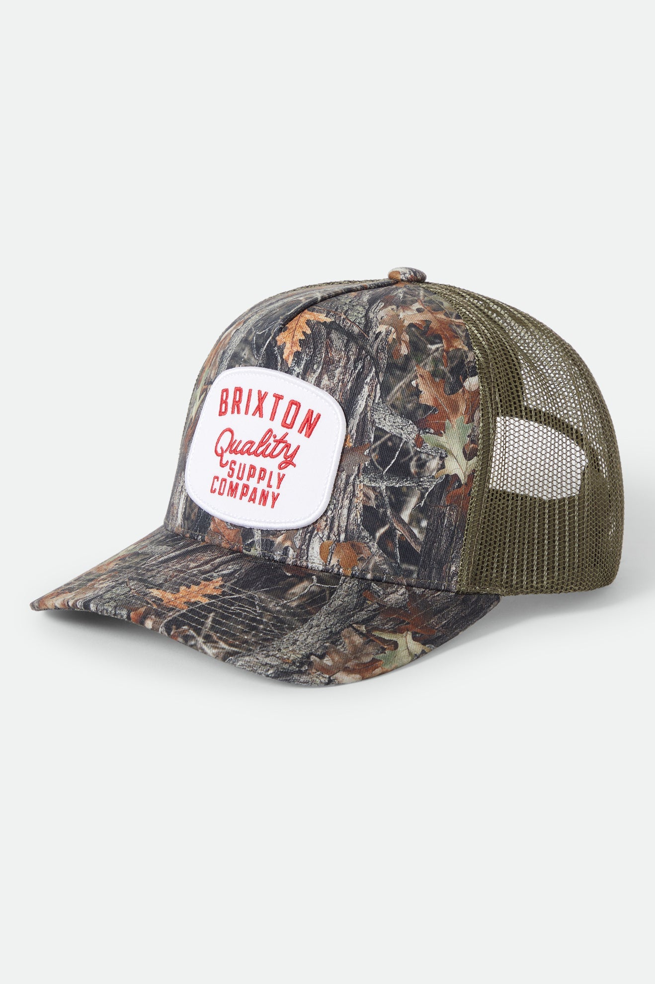 Brixton Hubal MP Trucker Cap Tree Camo/Olive