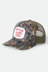 Brixton Hubal MP Trucker Cap Tree Camo/Olive