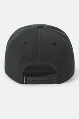 Brixton Linwood C MP Snapback Black/Orange/White