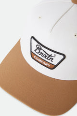 Brixton Linwood MP Snapback Off White/Copper