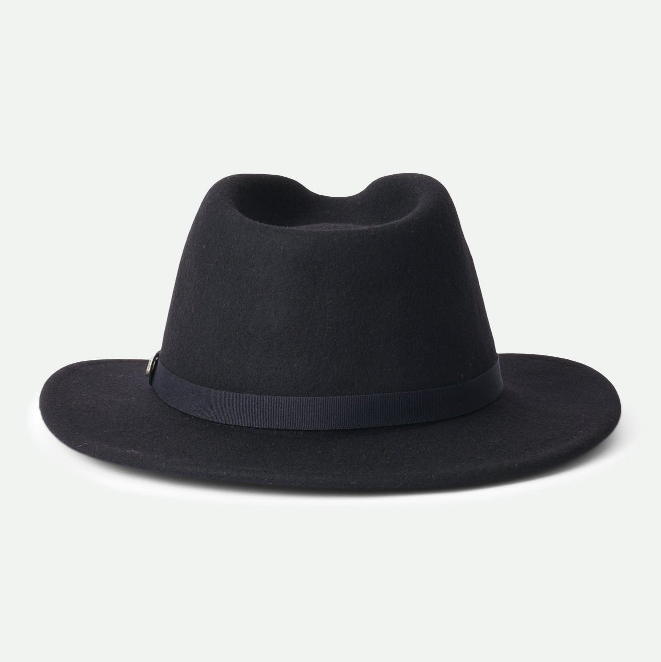 Brixton Messer Packable Fedora Black/Black