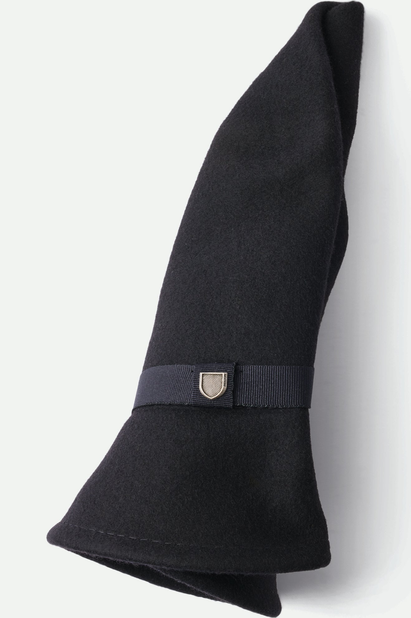 Brixton Messer Packable Fedora Black/Black