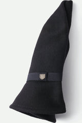Brixton Messer Packable Fedora Black/Black