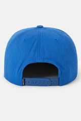 Brixton Meyers Snapback Off White/Electric Indigo