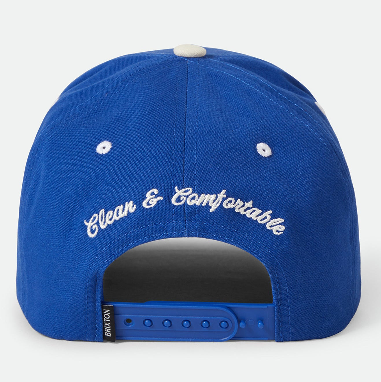 Brixton Motel C NP HP Snapback Electric Blue/Off White