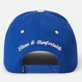 Brixton Motel C NP HP Snapback Electric Blue/Off White