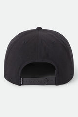 Brixton Oath III Snapback Black/Black