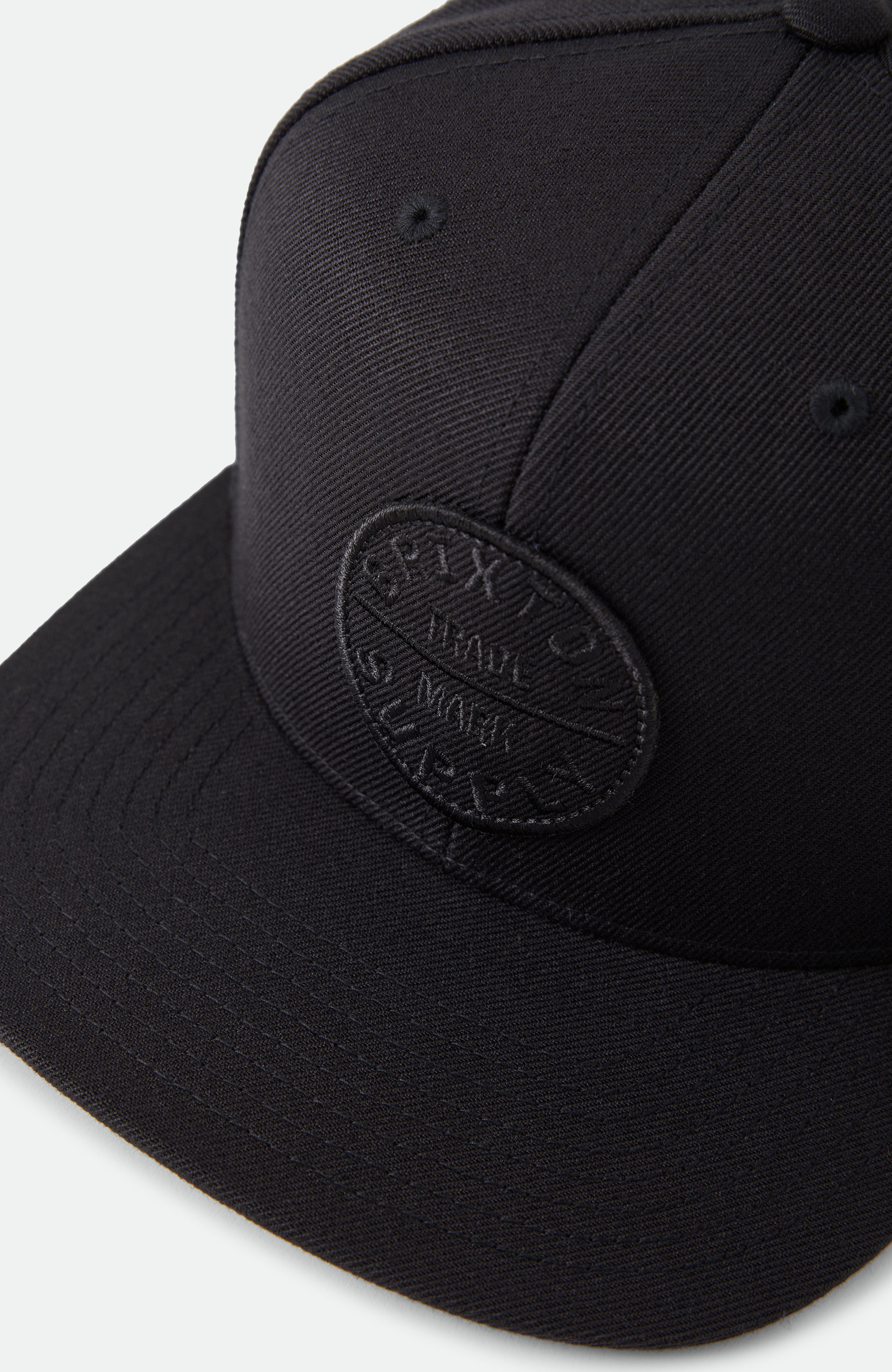 Brixton Oath III Snapback Black/Black