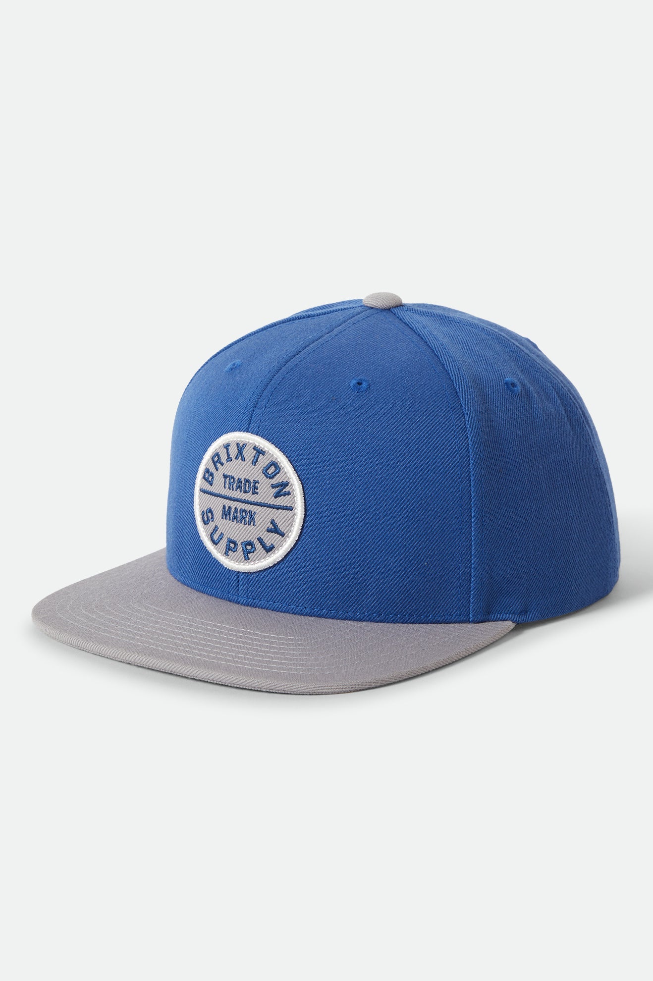 Brixton Oath III Snapback Blue/Light Grey