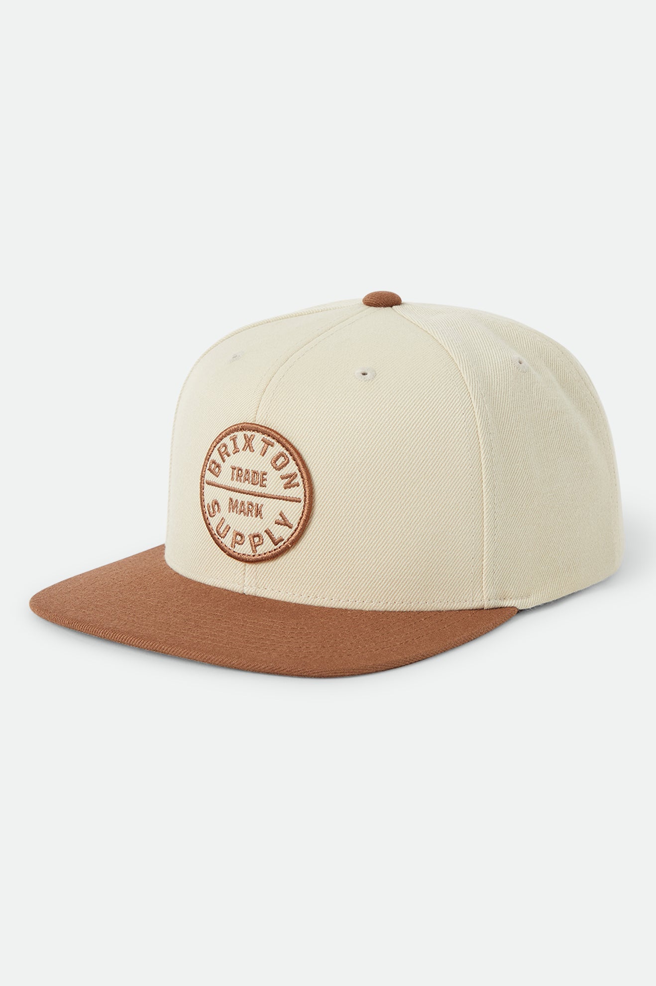 Brixton Oath III Snapback Khaki/Caramel