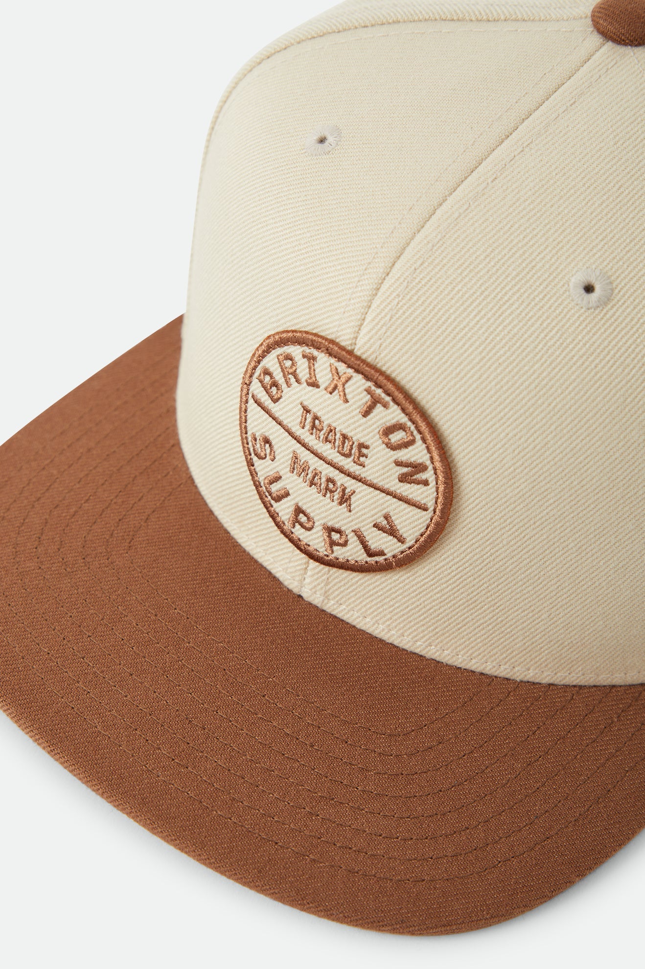 Brixton Oath III Snapback Khaki/Caramel