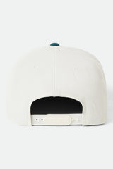 Brixton Oath III Snapback Off White/Night Sage