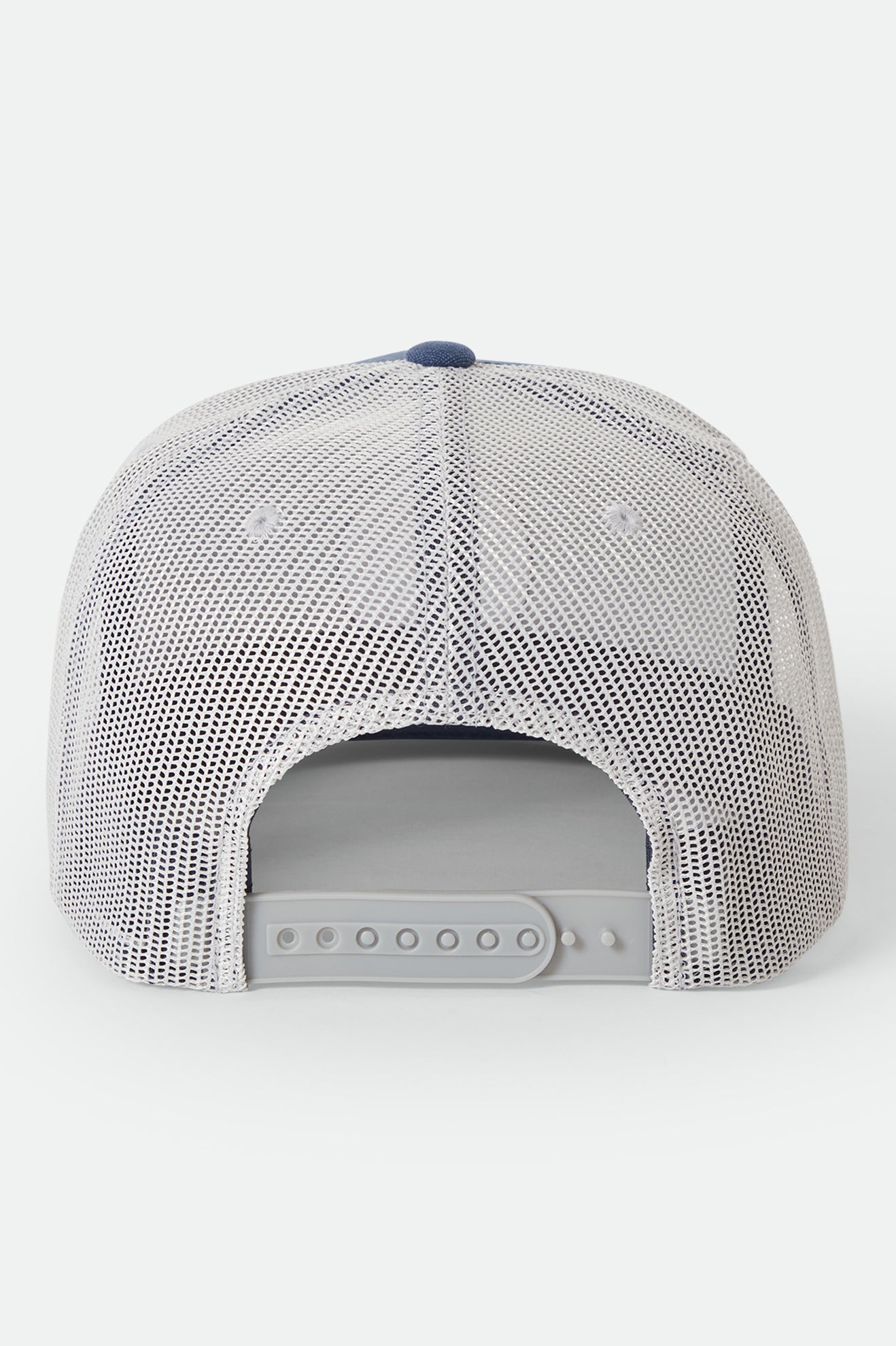 Brixton Oath MP Trucker Cap Blue Chambray/White