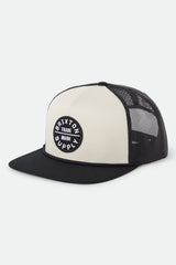 Brixton Oath MP Trucker Whitecap/Black
