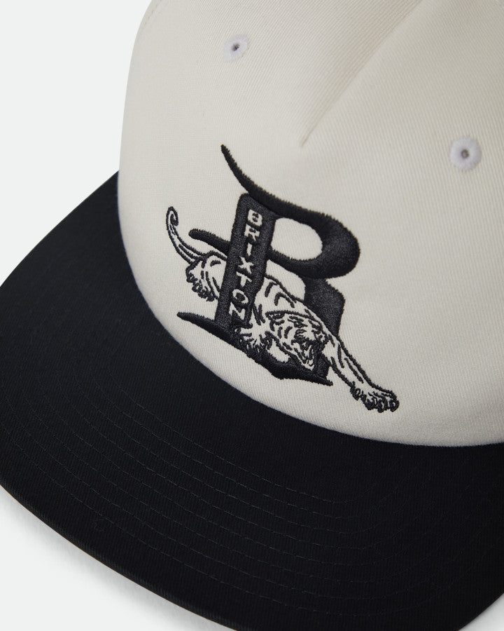 Brixton Predator MP Snapback Off White/Black