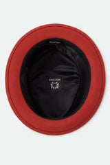 Brixton Stout Pork Pie Red Earth/Wax Paper