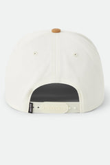 Brixton Stratton Snapback Off White/Caramel