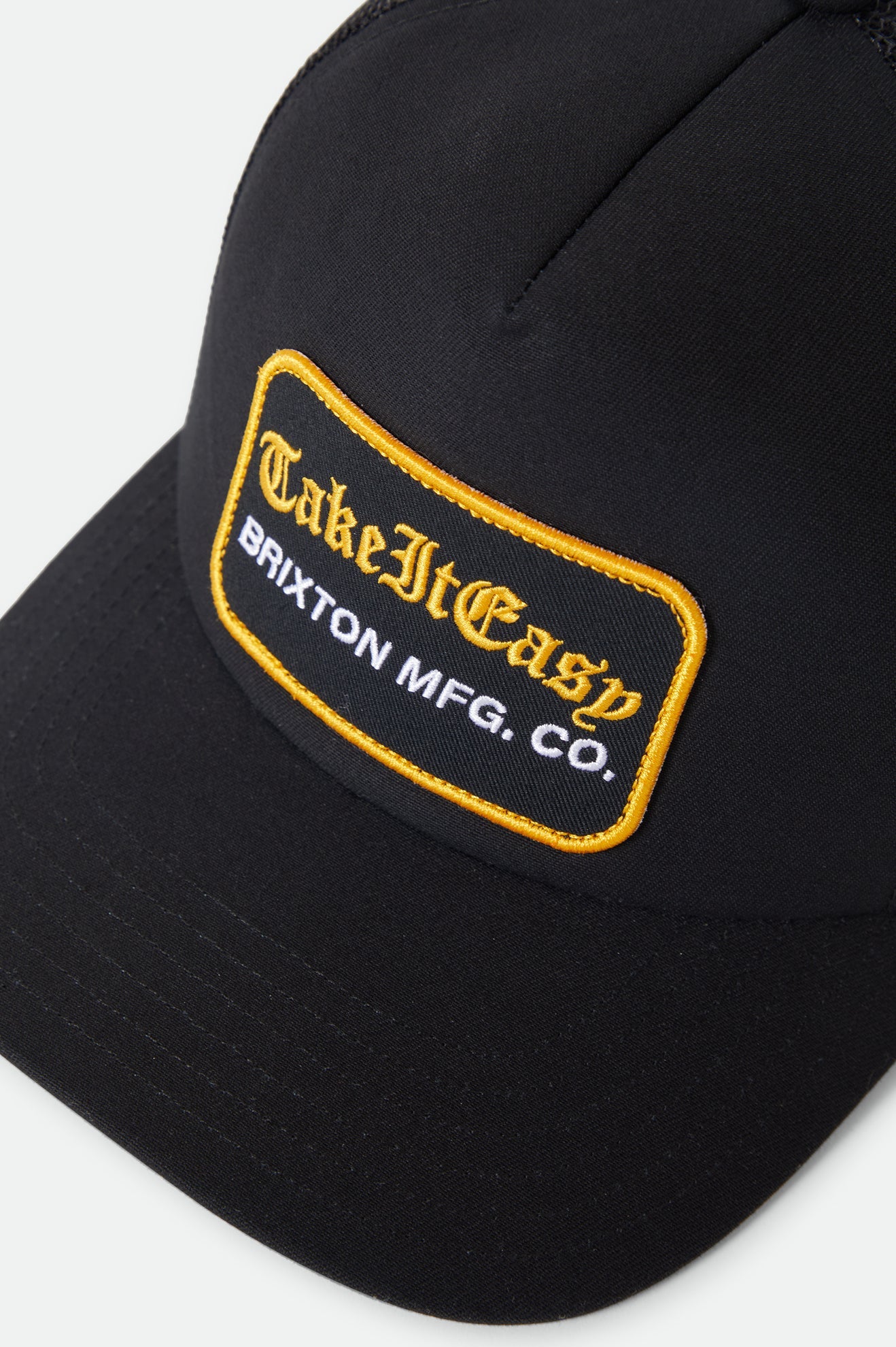 Brixton Take It Easy MP Trucker Cap Washed Black