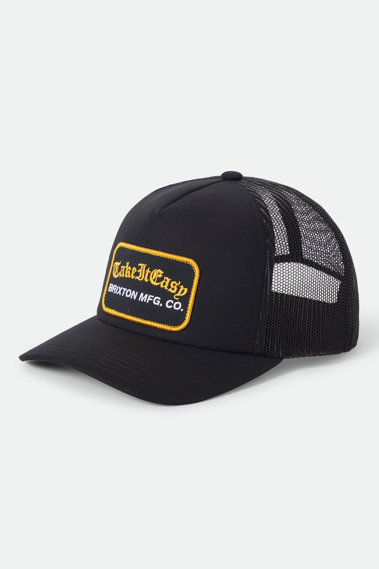 Brixton Take It Easy MP Trucker Cap Washed Black