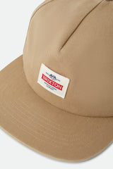 Brixton Trademark Snapback British Khaki