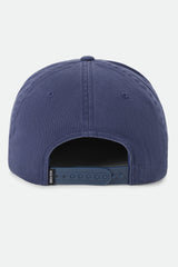 Brixton Trademark Snapback Washed Navy