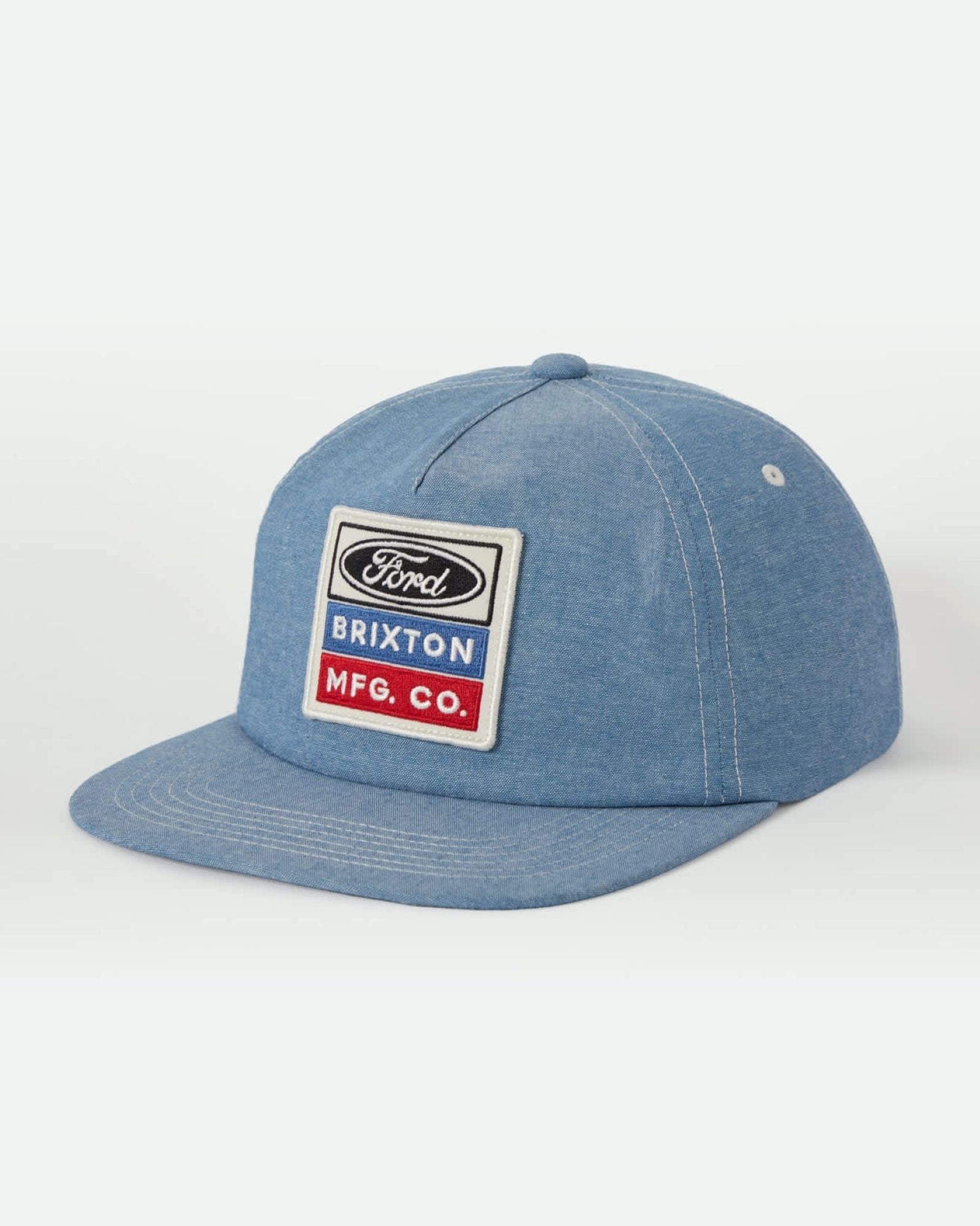 Brixton X Ford Service Dept Snapback Blue Chambray