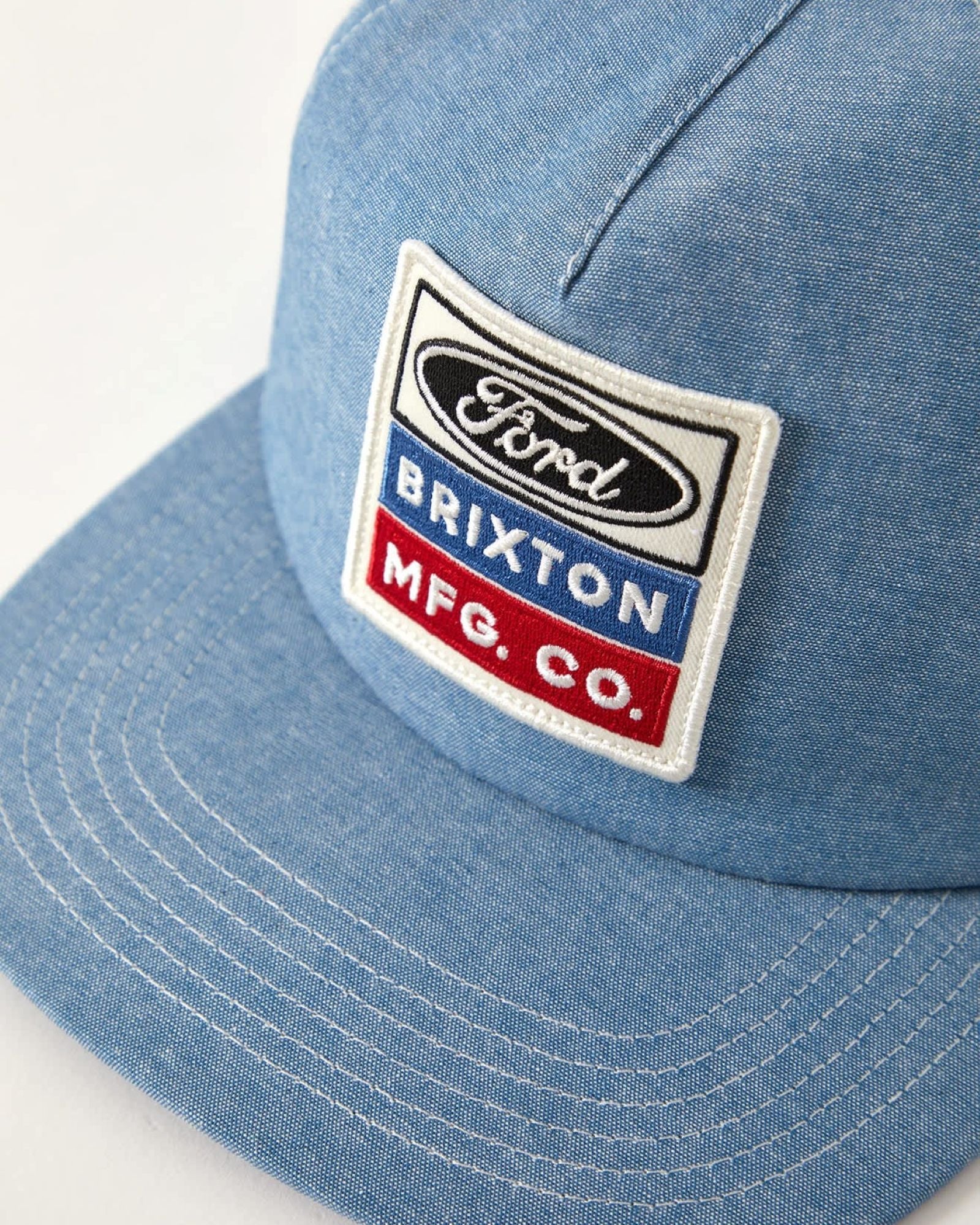 Brixton X Ford Service Dept Snapback Blue Chambray