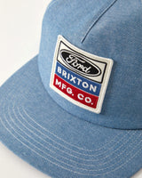 Brixton X Ford Service Dept Snapback Blue Chambray
