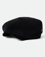 Brixton Brood Baggy Snap Cap Black Corduroy