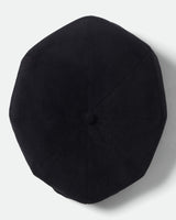 Brixton Brood Baggy Snap Cap Black Corduroy