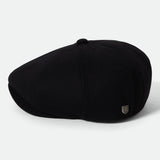 Brixton Brood Flannel Snap Cap Black/Moss