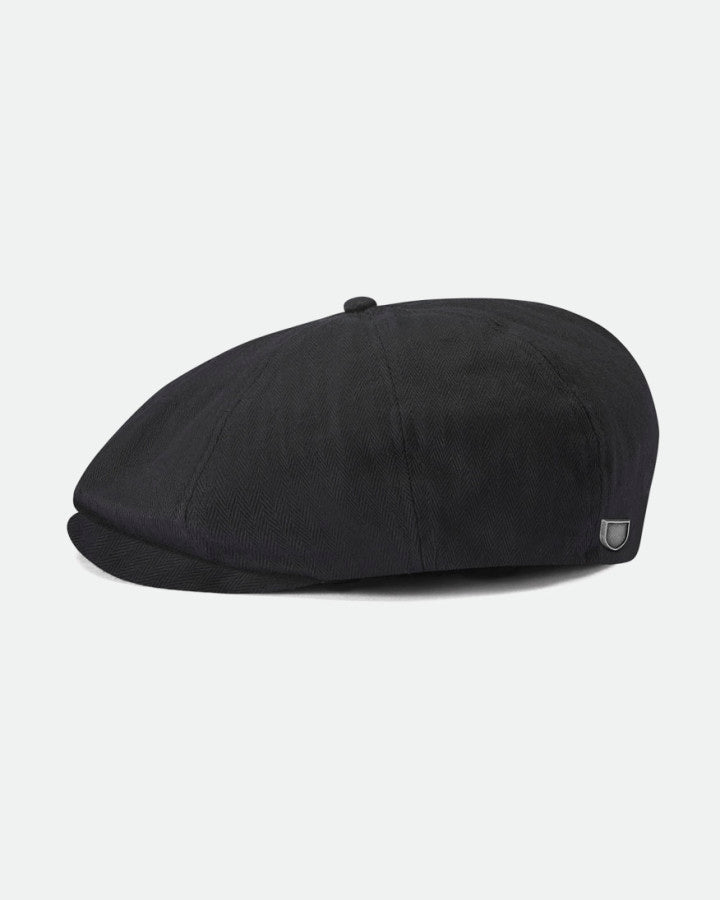 Brixton Brood Snap Cap Black