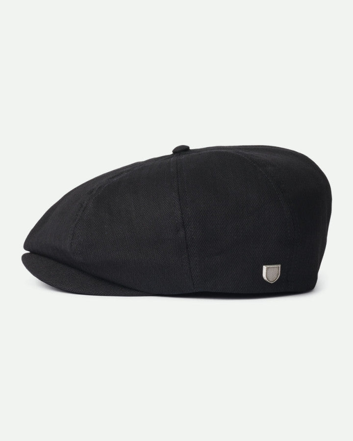 Brixton Brood Snap Cap Black