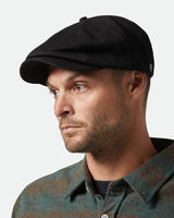 Brixton Brood Snap Cap Black