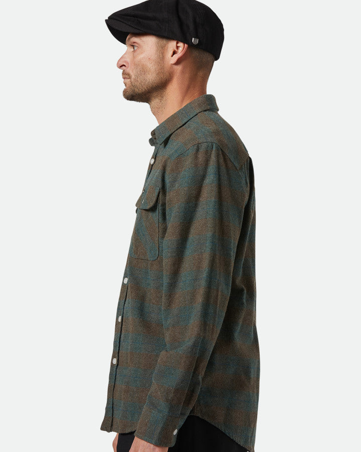 Brixton Brood Snap Cap Black