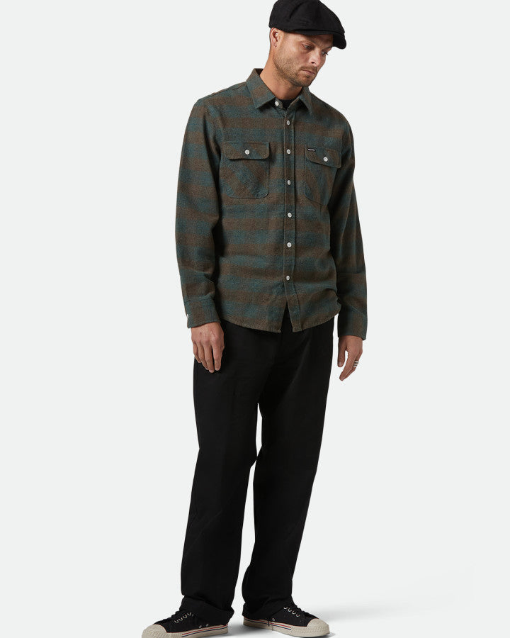 Brixton Brood Snap Cap Black