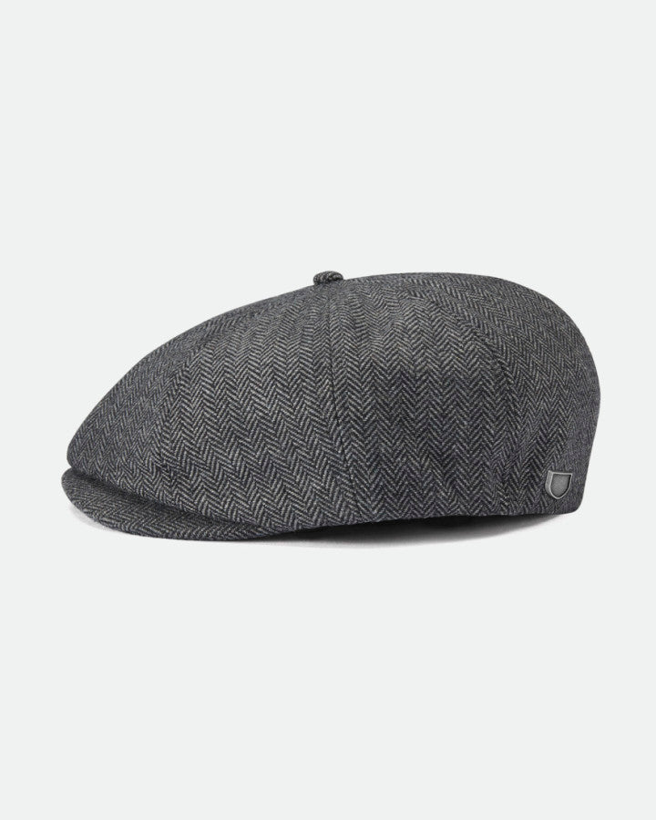 Brixton Brood Snap Cap Grey/Black
