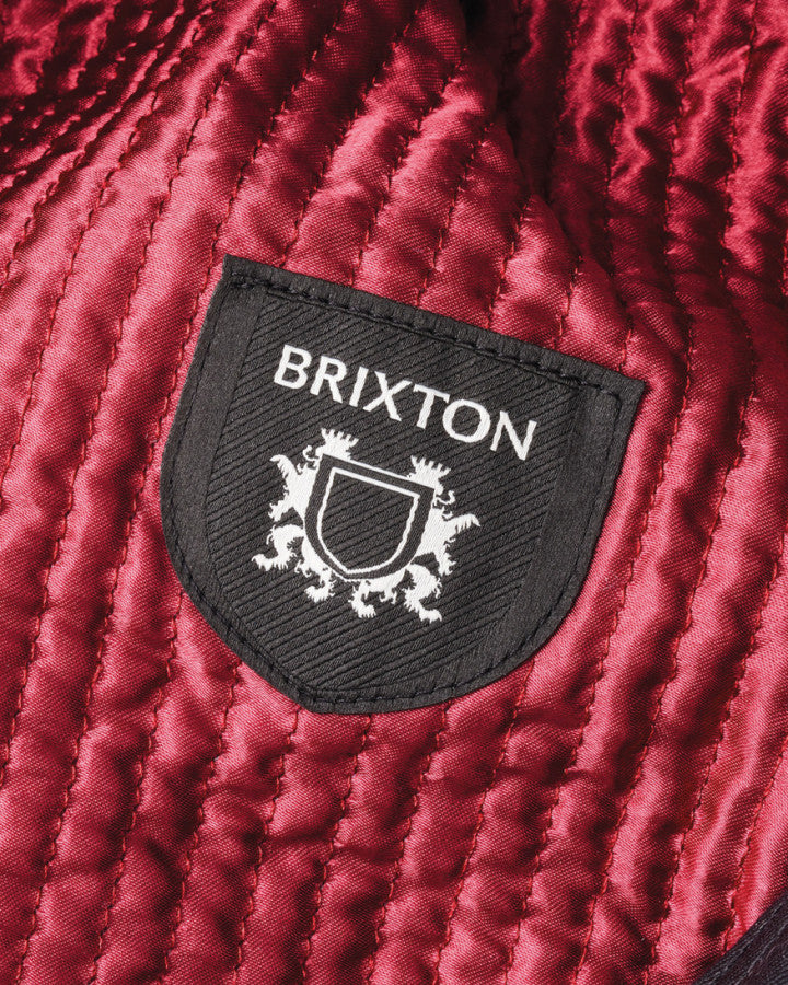 Brixton Brood Snap Cap Grey/Black