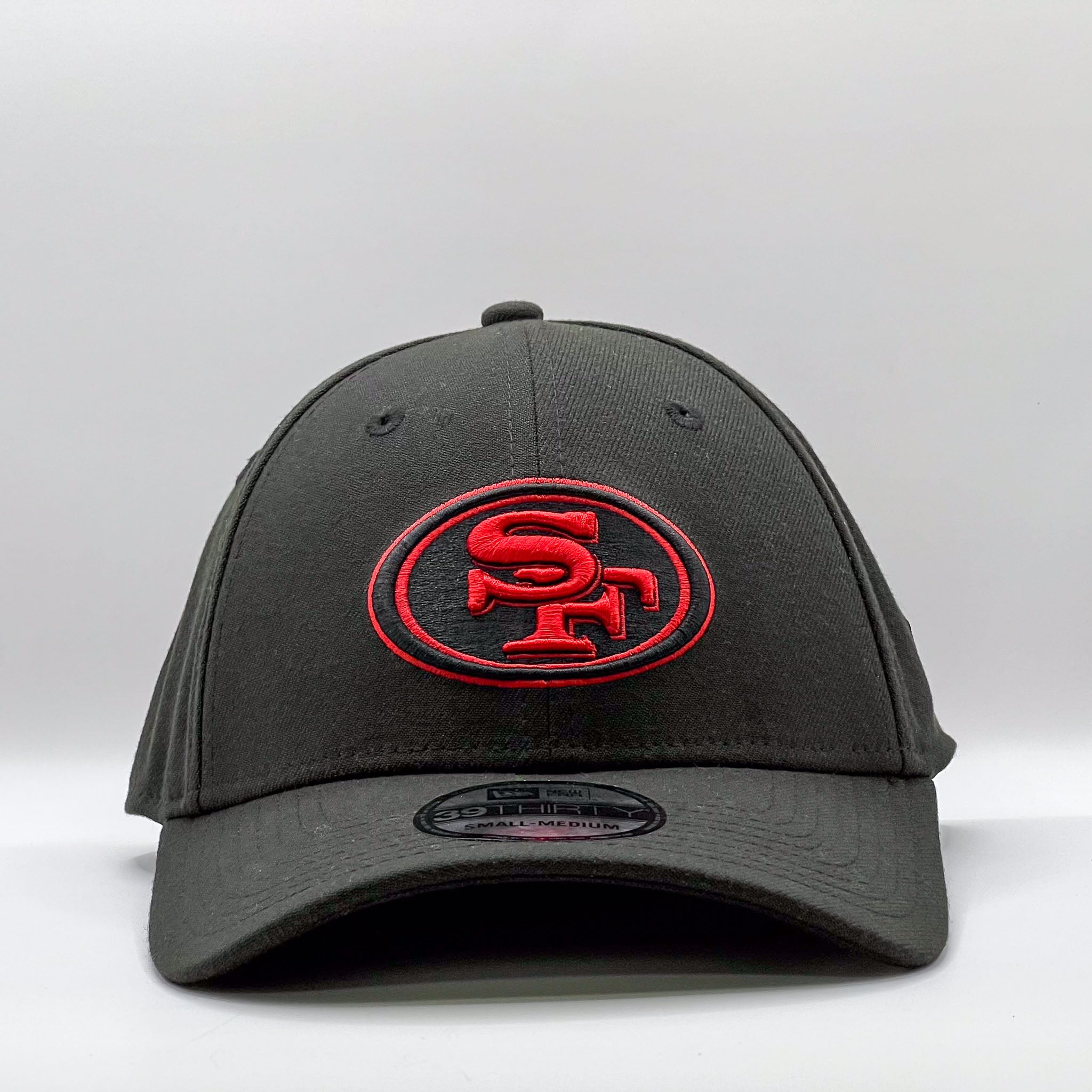 New Era 39Thirty NFL San Francisco 49ers Black Scarlet