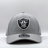 New Era 39Thirty NFL Las Vegas Raiders Grey Black White