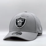 New Era 39Thirty NFL Las Vegas Raiders Grey Black White